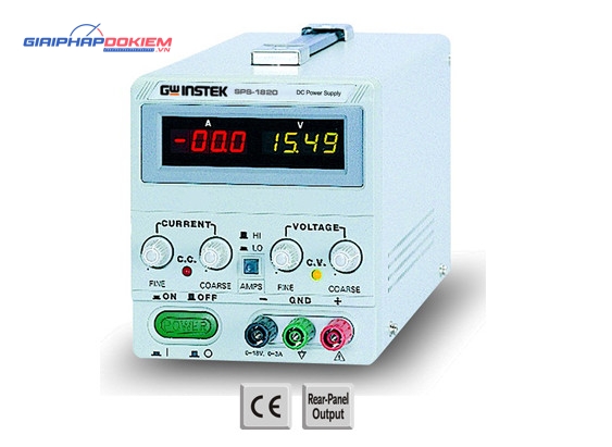 Nguồn DC chuyển mạch GW Instek SPS-1820 2 Nguồn DC chuyển mạch GW Instek SPS-1820