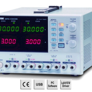 Nguồn DC lập trình tuyến tính 2 đầu ra GW Instek GPD-2303S