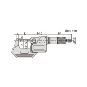 Panme điện tử đo ngoài Insize 3108-25A 7 Panme điện tử đo ngoài Insize 3108-25A