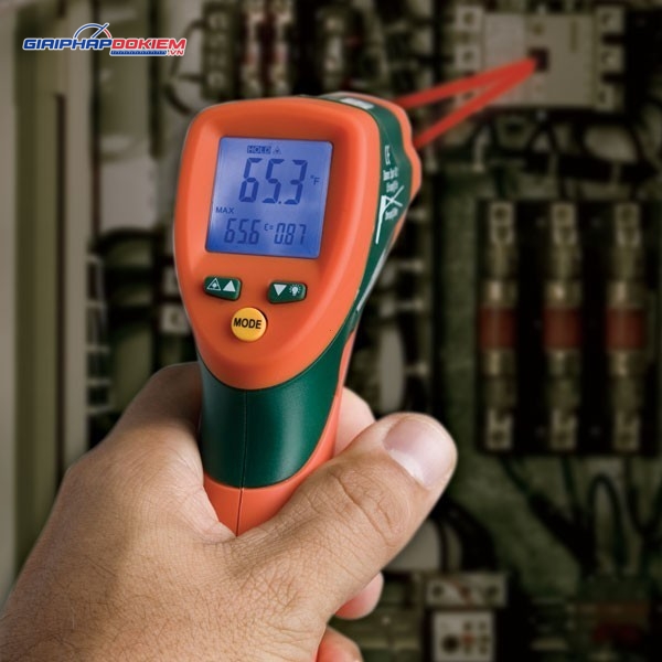 Súng đo nhiệt độ bằng hồng ngoại EXTECH 42512 (-50°C~1000°C) 10 Súng đo nhiệt độ bằng hồng ngoại EXTECH 42512 (-50°C~1000°C)