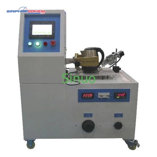 Thiết bị kiểm tra độ bền chân đế ấm nước siêu tốc không dây IEC 60335-2 Sinuo SN1119 (AC220V±10%/50Hz, 6KW) 9 Thiết bị kiểm tra độ bền chân đế ấm nước siêu tốc không dây IEC 60335-2 Sinuo SN1119 (AC220V±10%/50Hz, 6KW)