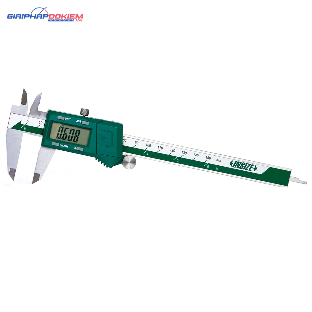 THƯỚC CẶP ĐIỆN TỬ INSIZE 1102-150 (0~150mm/0.01mm) 9 THƯỚC CẶP ĐIỆN TỬ INSIZE 1102-150