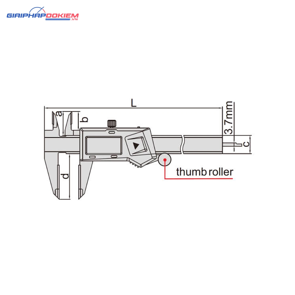 Thước cặp điện tử INSIZE 1110-300B 4 Thước cặp điện tử INSIZE 1110-300B