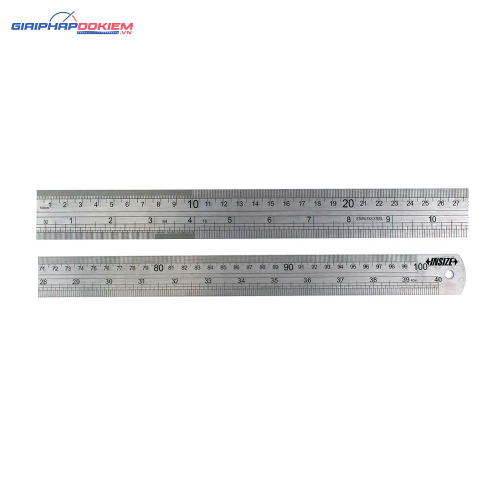 Thước Lá Thẳng Insize 7110-1500 (1500mm/60'') 2 Thước Lá Thẳng Insize 7110-1500 (1500mm/60'')