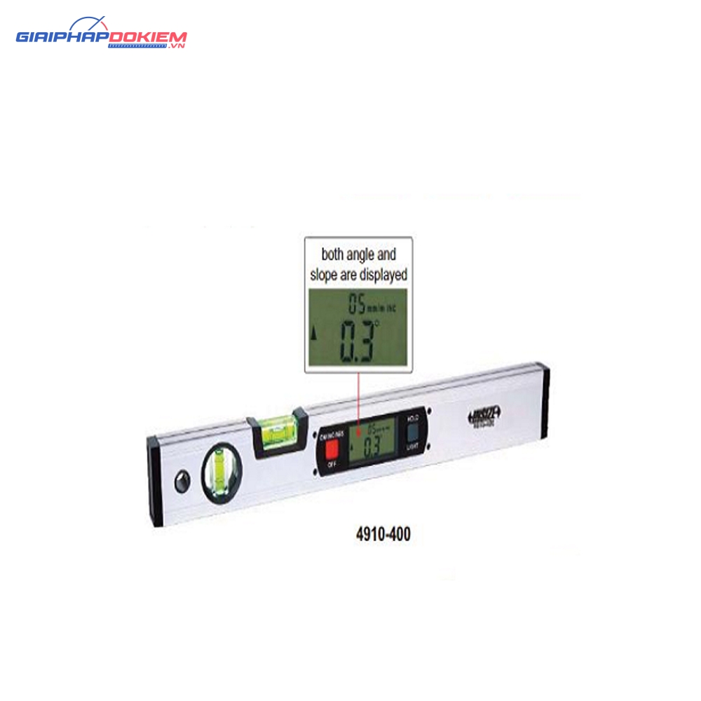 Thước thủy điện tử INSIZE 4910-400 1 Thước thủy điện tử INSIZE 4910-400