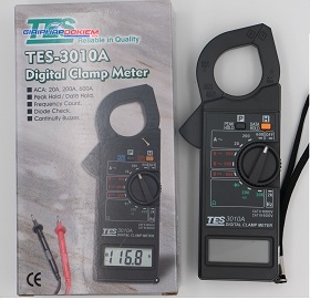 Đồng hồ ampe kìm TES 3010A 12 Đồng hồ ampe kìm TES 3010A