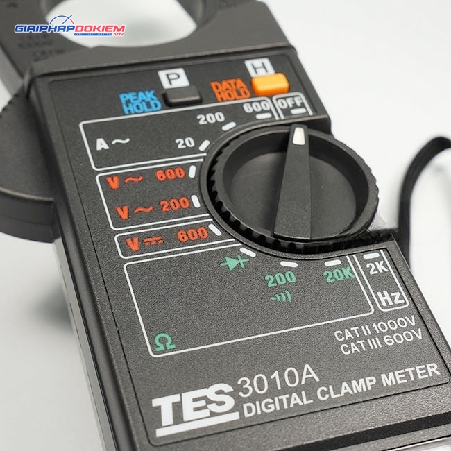 Đồng hồ ampe kìm TES 3010A 15 Đồng hồ ampe kìm TES 3010A