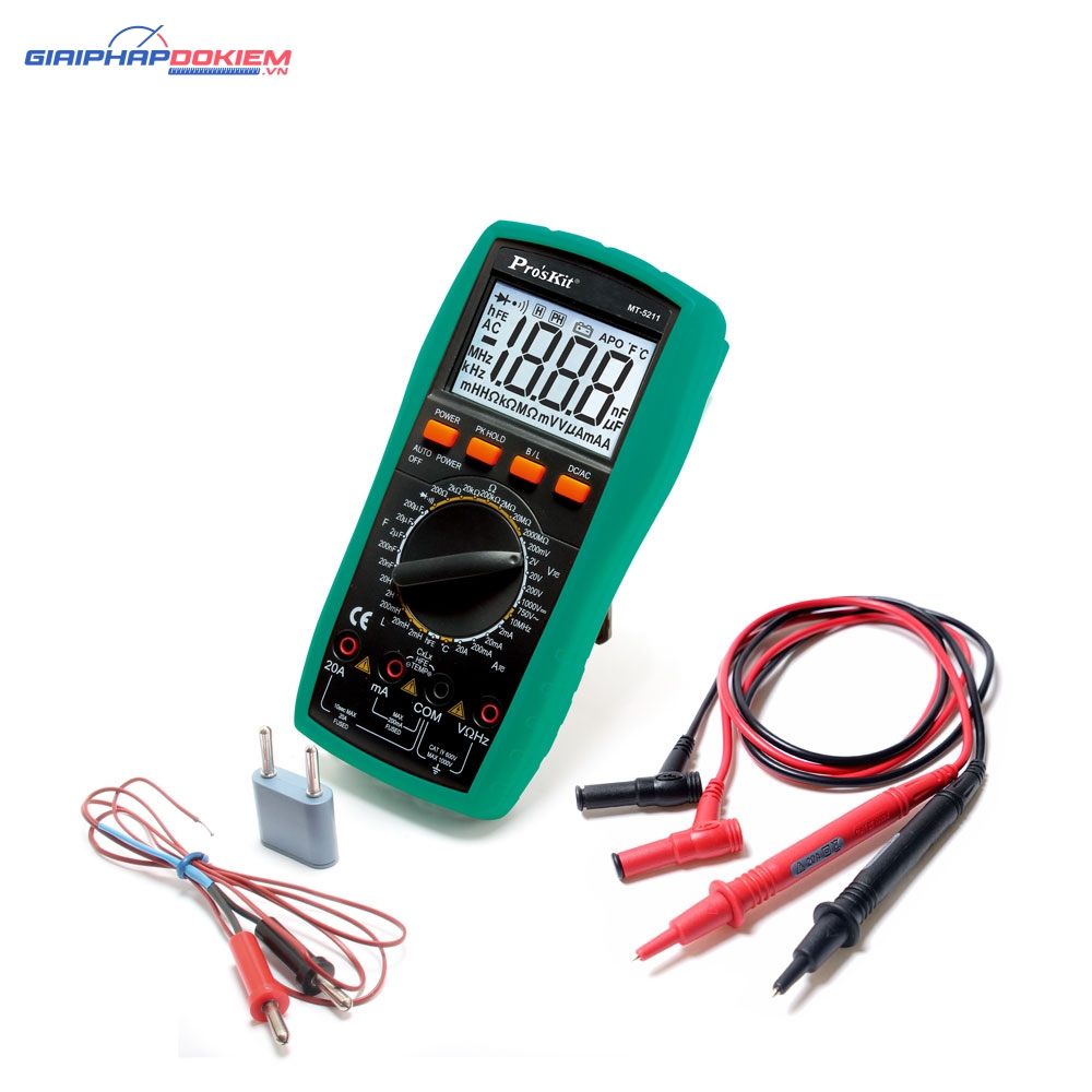 Đồng hồ đo LCR Pro'skit MT-5211 3 Đồng hồ đo LCR Pro'skit MT-5211