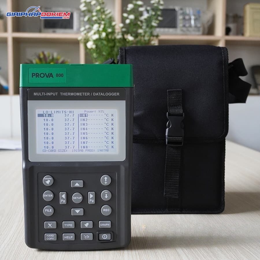 Máy đo ghi nhiệt độ đa kênh Prova 800 11 Máy đo ghi nhiệt độ đa kênh Prova 800