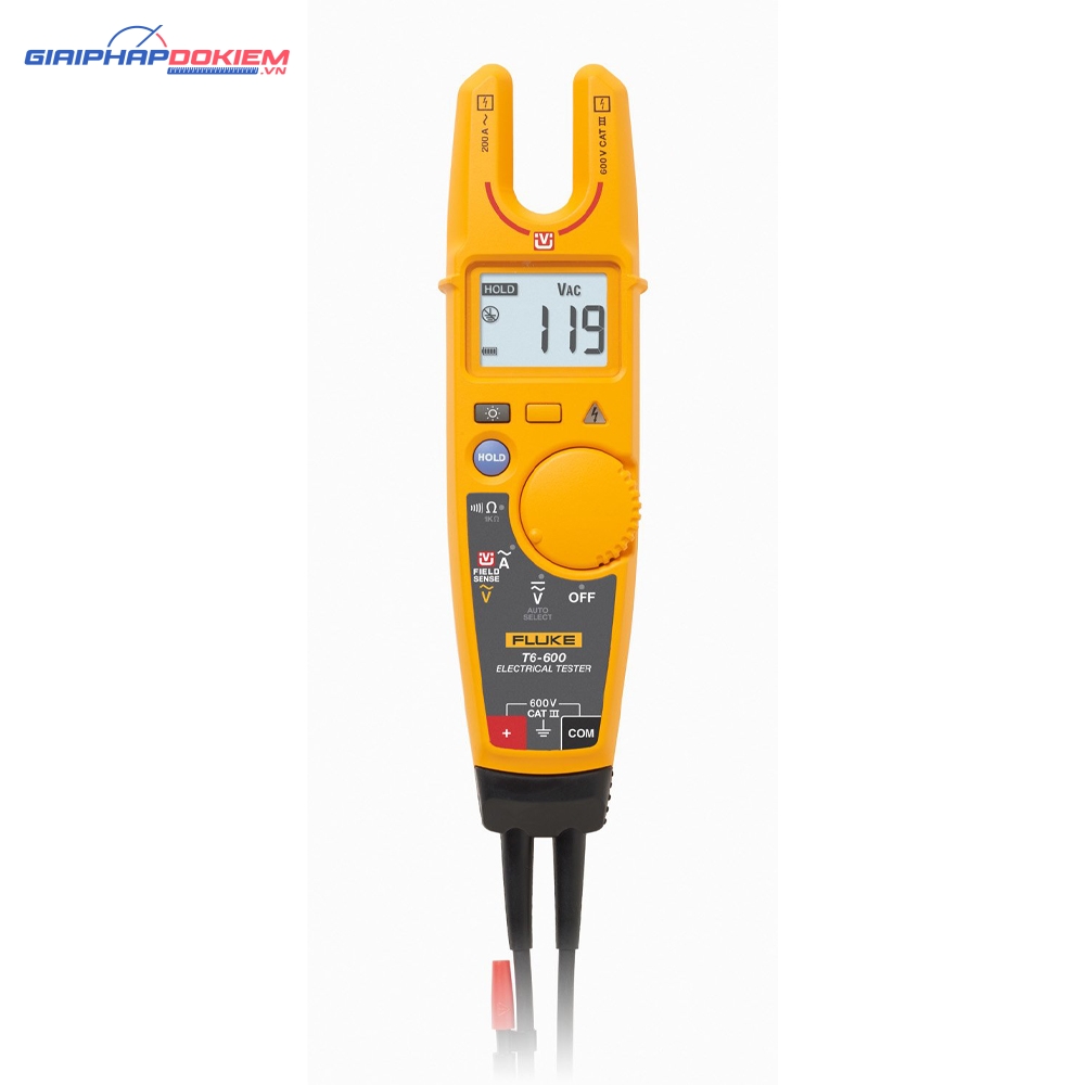 Ampe kìm hiển thị số điện tử AC FLUKE T6-600 16 Ampe kìm hiển thị số điện tử AC FLUKE T6-600