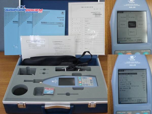 Máy đo độ ồn RION NA-28 8 Máy đo độ ồn RION NA-28