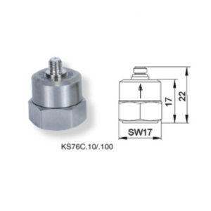 Cảm biến gia tốc MMF KS76C10 (10mV/g, ±600g, 33000Hz) 9 Cảm biến gia tốc MMF KS76C10 (10mV/g, ±600g, 33000Hz)