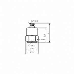 Cảm biến gia tốc MMF KS78C10 (10mV/g, ±500g, 23000Hz) 14 Cảm biến gia tốc MMF KS78C10 (10mV/g, ±500g, 23000Hz)