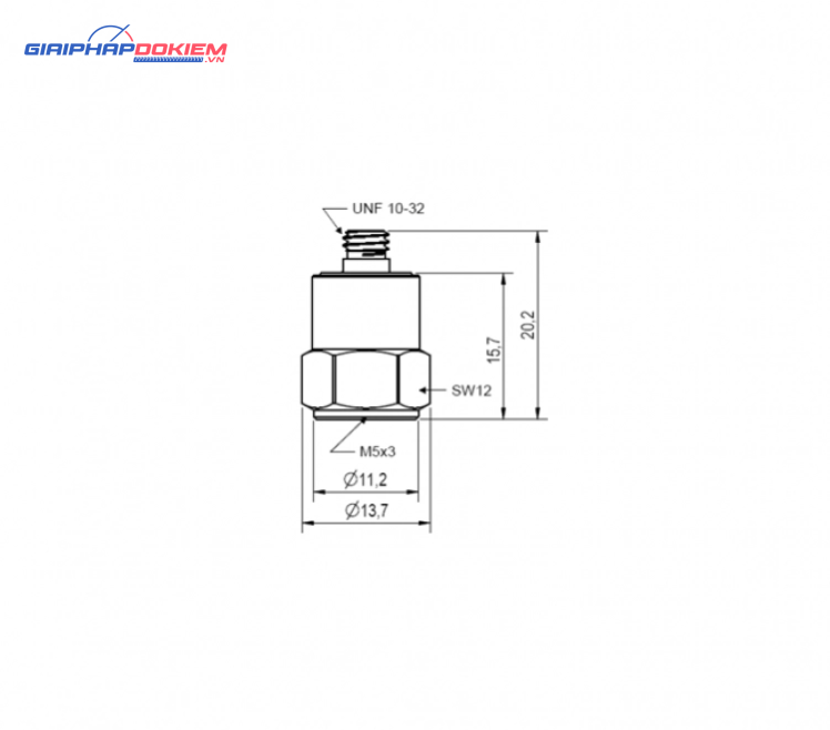 Cảm biến gia tốc MMF KS78C10 (10mV/g, ±500g, 23000Hz) 10 Cảm biến gia tốc MMF KS78C10 (10mV/g, ±500g, 23000Hz)