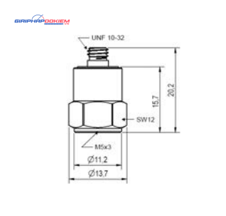 Cảm biến gia tốc MMF KS78C100 7 Cảm biến gia tốc MMF KS78C100