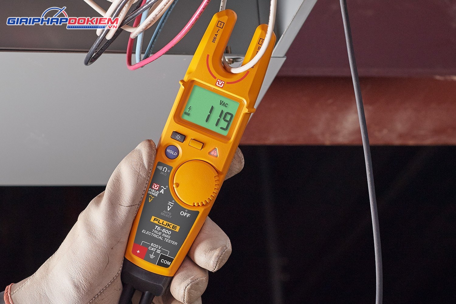 Ampe kìm hiển thị số điện tử AC FLUKE T6-600 25 Ampe kìm hiển thị số điện tử AC FLUKE T6-600