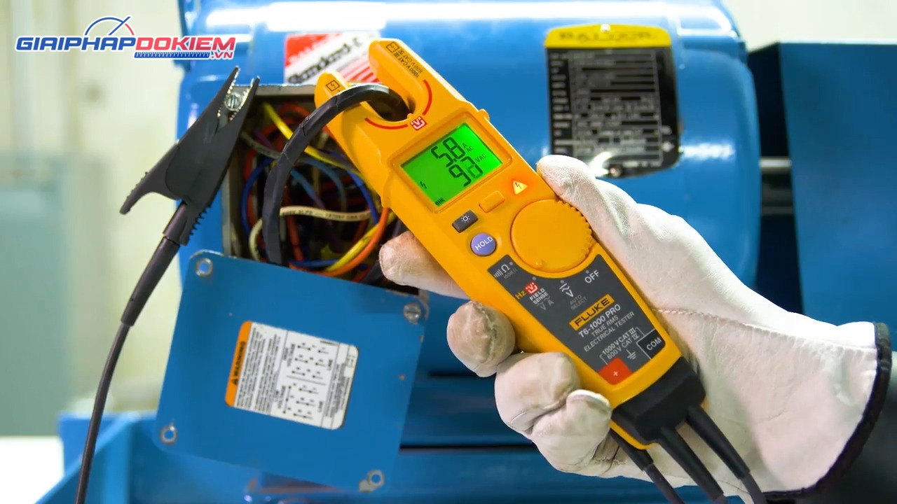 Thiết bị kiểm tra điện Fluke T6-1000 17 Thiết bị kiểm tra điện Fluke T6-1000