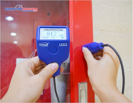 Máy đo độ dày lớp phủ Linshang LS221 3 Máy đo độ dày lớp phủ Linshang LS221