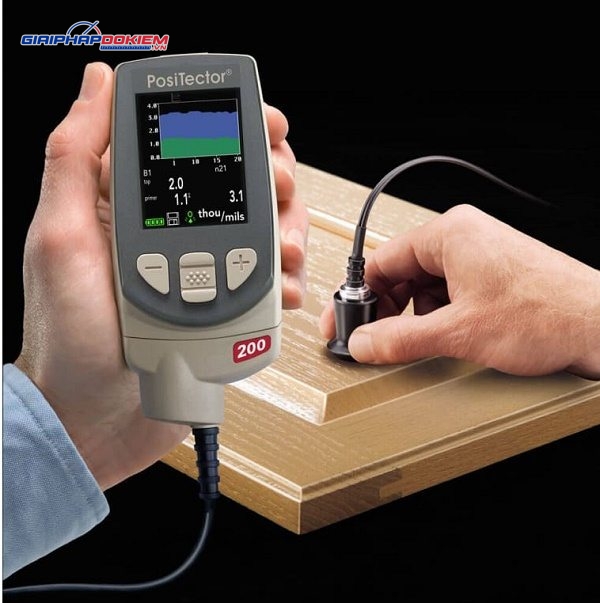 Máy đo độ dày lớp phủ PosiTector 200D1 5 Máy đo độ dày lớp phủ PosiTector 200D1