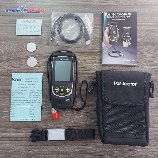 Máy đo độ dày lớp phủ PosiTector 6000 FNS1 19 Máy đo độ dày lớp phủ PosiTector 6000FNS1