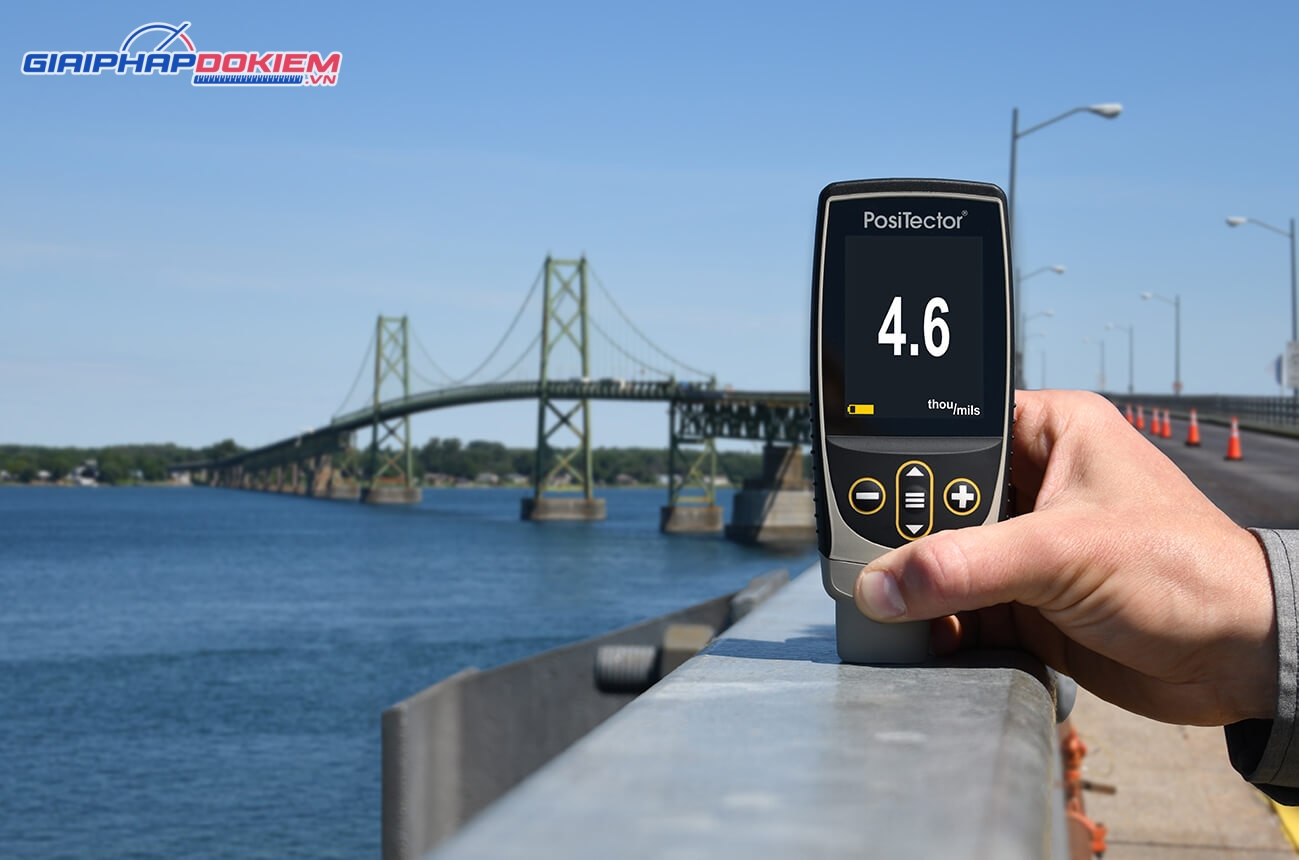 Máy đo độ dày lớp phủ PosiTector 6000 FNS1 6 Máy đo độ dày lớp phủ PosiTector 6000 FNS1