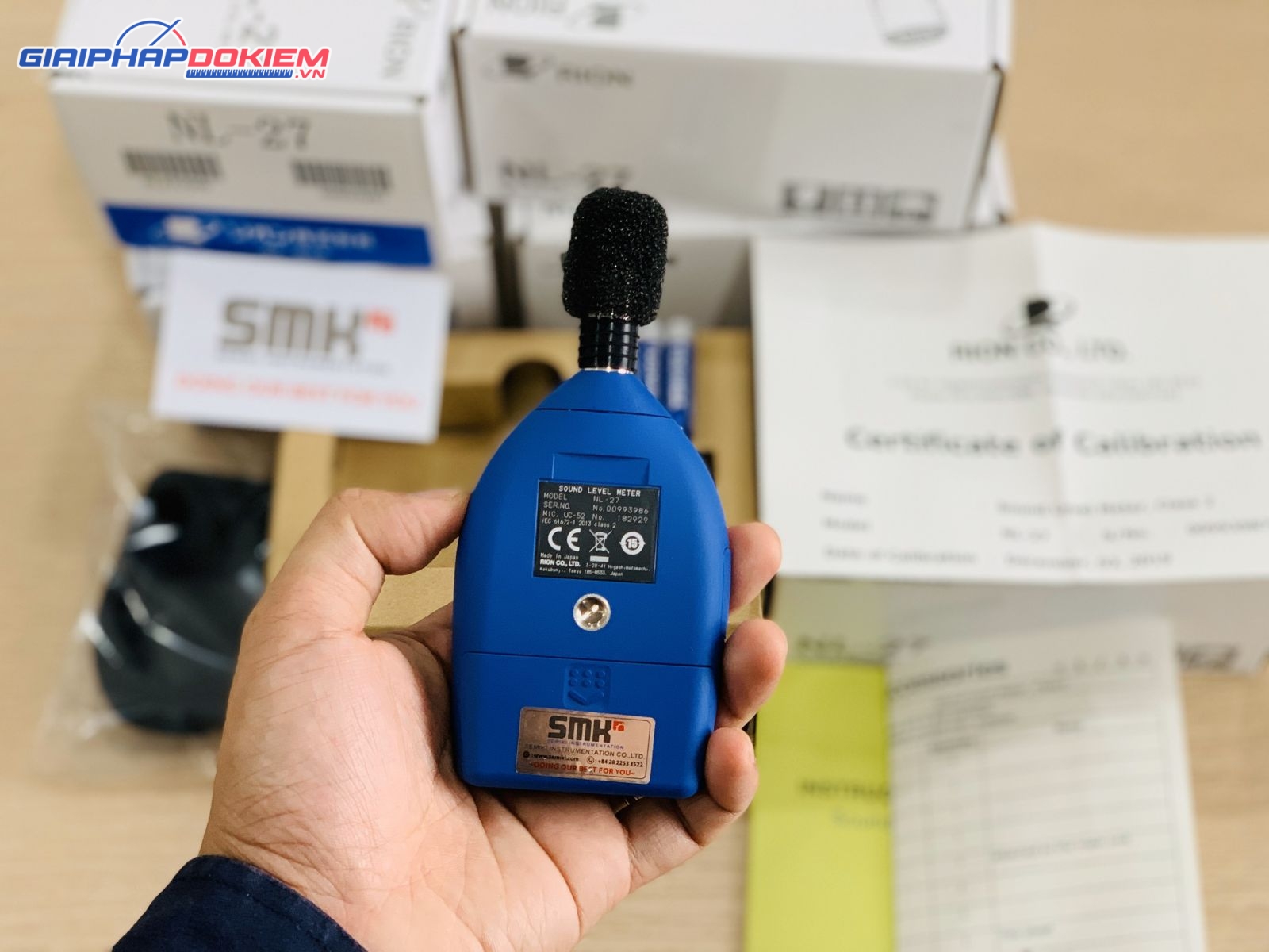 Máy đo độ ồn RION NL-27 7 Máy đo độ ồn RION NL-27