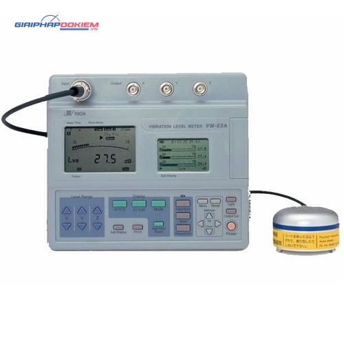 Máy đo độ rung 3 chiều Rion VM-54 10 Máy đo độ rung 3 chiều Rion VM-54