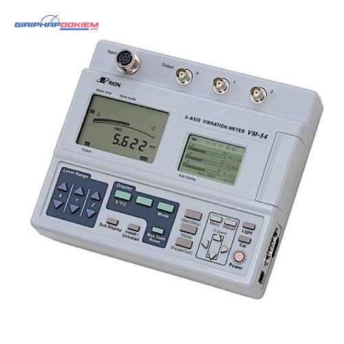 Máy đo độ rung 3 chiều Rion VM-54 9 Máy đo độ rung 3 chiều Rion VM-54