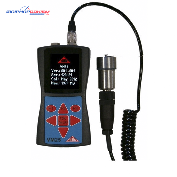 Máy đo độ rung MMF VM25 4 Máy đo độ rung MMF VM25