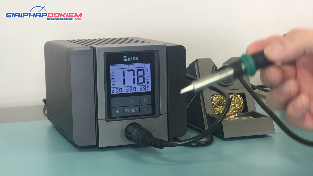 Máy hàn thông minh QUICK TS2200 (không chì) (90W, 100~480°C) 6 Máy hàn thông minh QUICK TS2200 (không chì) (90W, 100~480°C)