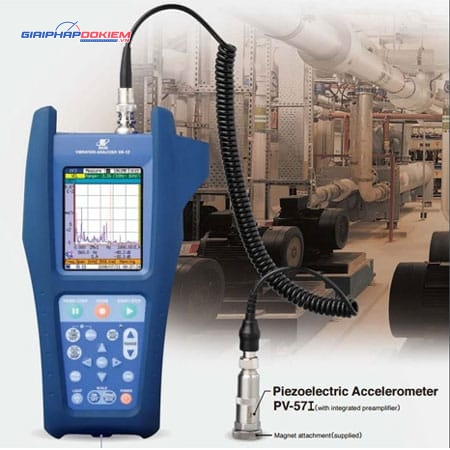 Máy phân tích độ rung Rion VA-12 7 Máy phân tích độ rung Rion VA-12