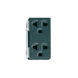Ổ cắm đôi 3 chấu Panasonic WEV1582-7SW 6 Ổ cắm đôi 3 chấu Panasonic WEV1582-7SW