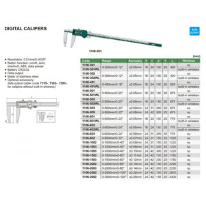 Thước cặp điện tử INSIZE 1106-501 6 Thước cặp điện tử INSIZE 1106-501