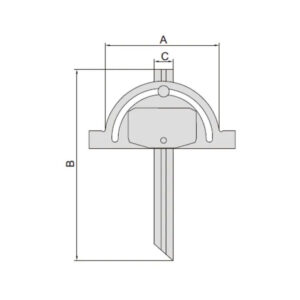 Thước đo góc điện tử Insize 4778-150