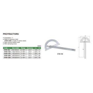 Thước đo góc Insize 4799-180