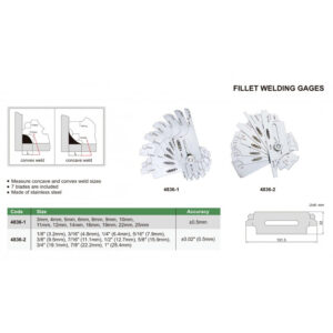Thước đo mối hàn INSIZE 4836-2
