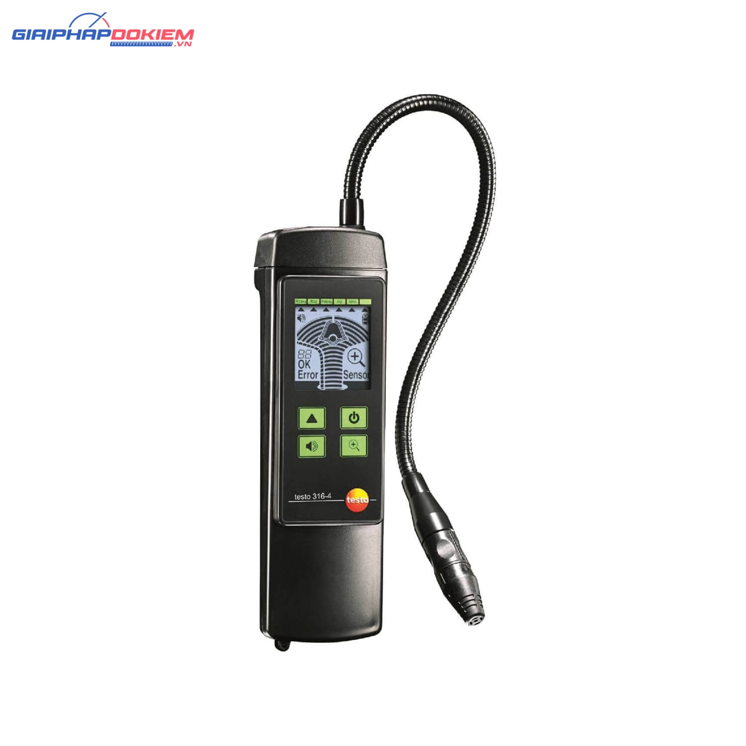 Máy đo khí rò rỉ trong hệ thống làm lạnh Testo 316-4 Set 2 (H2, CFC, HCFC, HFC NH3) 3 Máy đo khí rò rỉ trong hệ thống làm lạnh Testo 316-4 Set 2 (H2, CFC, HCFC, HFC NH3)