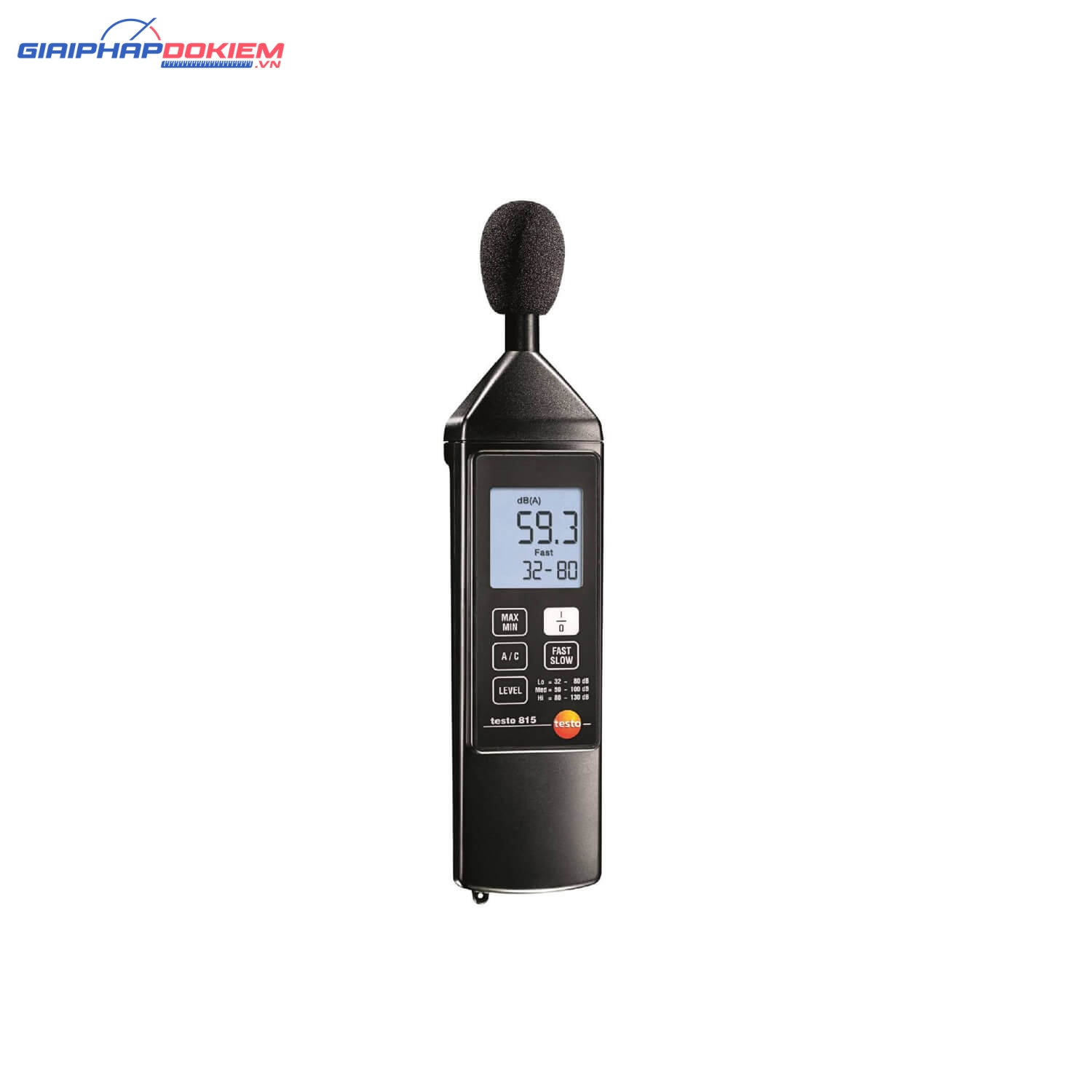 Máy đo độ ồn Testo 815 (+32 ~ +130 dB/ ±1.0 dB) 4 Máy đo độ ồn Testo 815 (+32 ~ +130 dB/ ±1.0 dB)