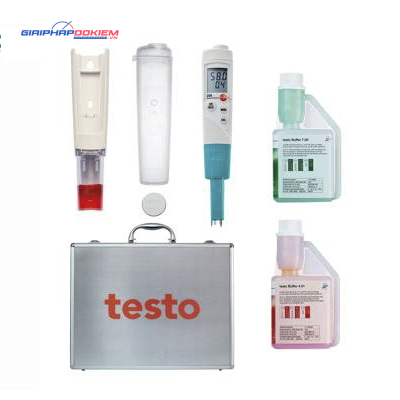Bộ dụng cụ đo pH/nhiệt độ Testo 206 pH1 (0563 2065) 6 Bộ dụng cụ đo pH/nhiệt độ Testo 206 pH1 (0563 2065)