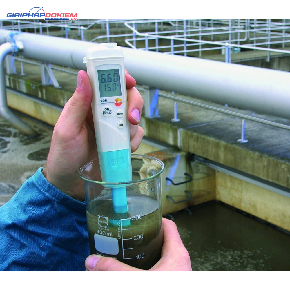 Máy đo PH, nhiệt độ Testo 206 pH1 (0 ~ 60 °C; 0~14 pH) 6 Máy đo PH, nhiệt độ Testo 206 pH1 (0 ~ 60 °C; 0~14 pH)
