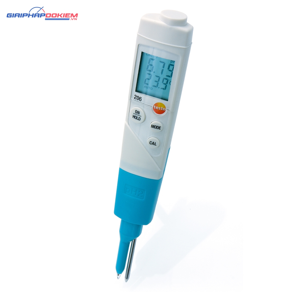 Máy đo PH, nhiệt độ Testo 206 pH2 (0 ~ 60 °C; 0~14 pH) 6 Máy đo PH, nhiệt độ Testo 206 pH2 (0 ~ 60 °C; 0~14 pH)