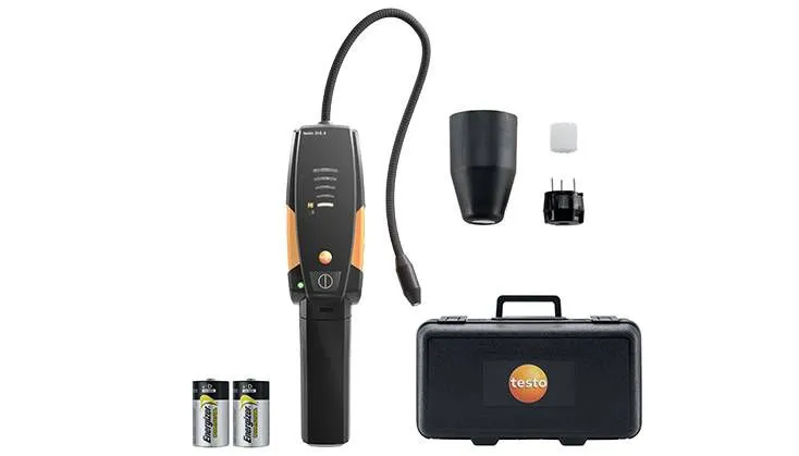 Máy đo khí rò rỉ trong hệ thống làm lạnh Testo 316-4 Set 1 4 Máy đo khí rò rỉ trong hệ thống làm lạnh Testo 316-4 Set 1