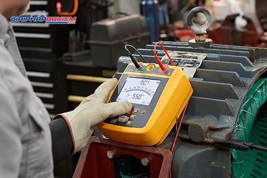 Máy Đo Điện Trở Cách Điện Fluke 1537 2500V (Megaohm kế cao áp) 16 Máy Đo Điện Trở Cách Điện Fluke 1537 2500V (Megaohm kế cao áp)