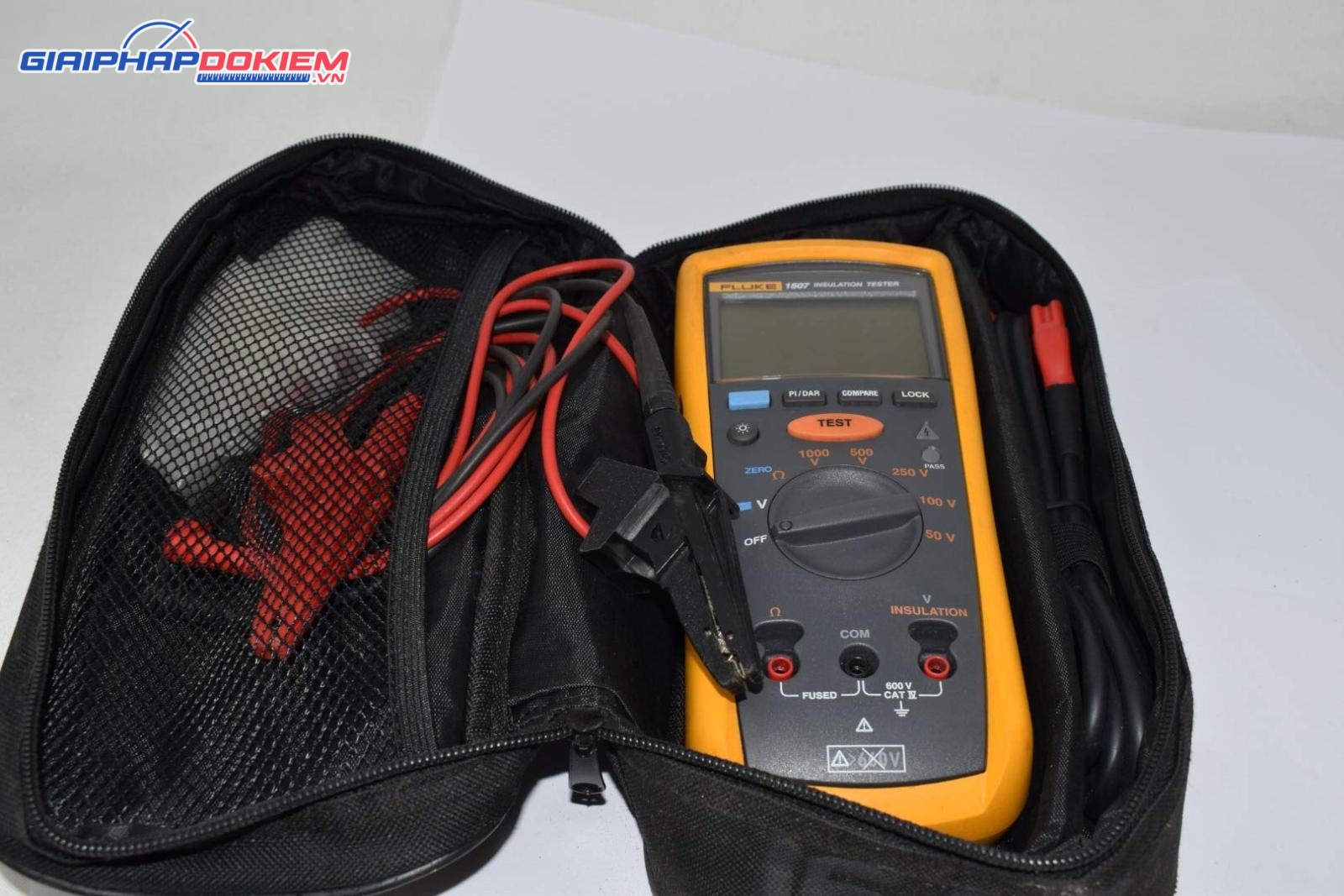 MÁY ĐO ĐIỆN TRỞ CÁCH ĐIỆN FLUKE 1507 (1000V, 10GΩ) 50 MÁY ĐO ĐIỆN TRỞ CÁCH ĐIỆN FLUKE 1507 (1000V, 10GΩ)