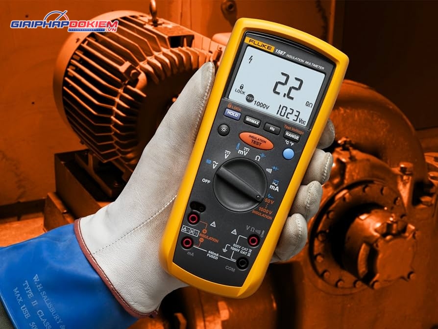 Máy đo điện trở vạn năng FLUKE 1587 17 Máy đo điện trở vạn năng FLUKE 1587