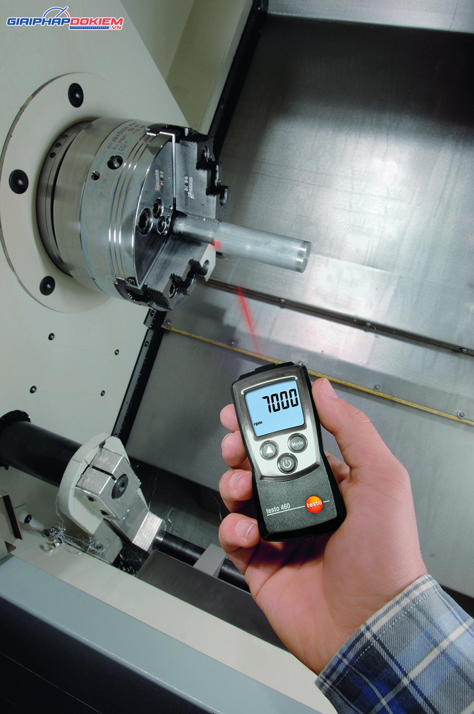 Máy đo tốc độ vòng quay Testo 460 (100 ~ 29999 rpm) 6 Máy đo tốc độ vòng quay Testo 460 (100 ~ 29999 rpm)