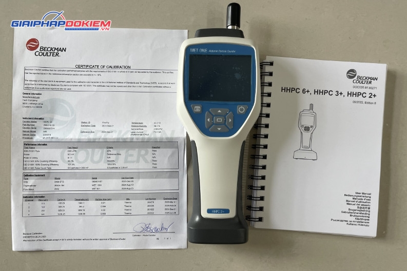 Máy đếm hạt bụi BECKMAN COULTER MET ONE HHPC 2+ 5 Máy đếm hạt bụi BECKMAN COULTER MET ONE HHPC 2+