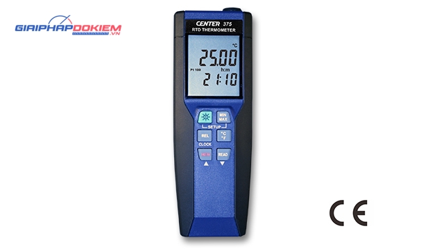 Máy đo nhiệt độ RTD CENTER 375 (0.01°C) 5 Máy đo nhiệt độ RTD CENTER 375 (0.01°C)