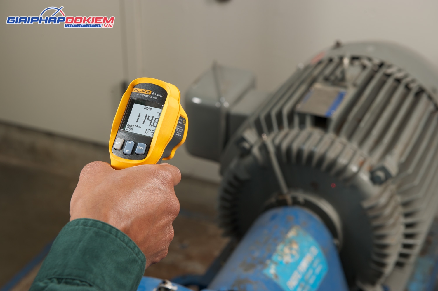 Máy đo nhiệt độ hồng ngoại Fluke 64 MAX 23 Máy đo nhiệt độ hồng ngoại Fluke 64 MAX
