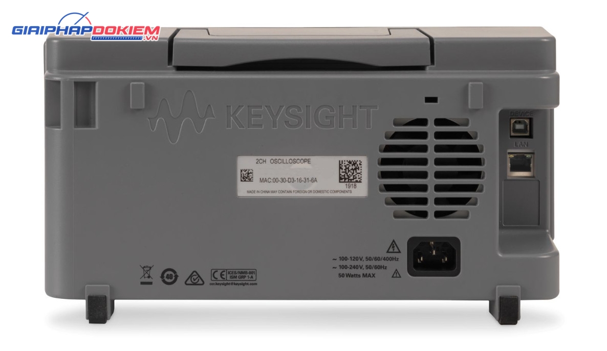 Máy hiện sóng số KEYSIGHT DSOX1202A (70Mhz, 2 CH, 2 GSa/s) 5 Máy hiện sóng số KEYSIGHT DSOX1202A (70Mhz, 2 CH, 2 GSa/s)
